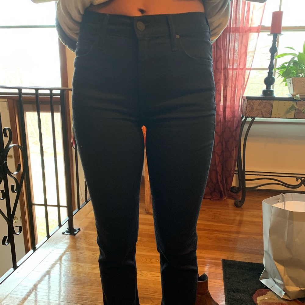 Mother Black Bootcut jeans